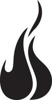 Fire hot icon symbol image vector. Illustration of the danger fire burn image design. EPS 10 vector