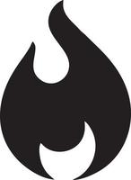 Fire hot icon symbol image vector. Illustration of the danger fire burn image design. EPS 10 vector