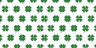 The background of clover flower pattern vector