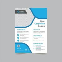 Modern Corporate Business Flyer Free Vector