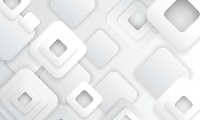 Multiple White Gray Shape