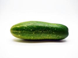 cucumbers isolated in white background photo