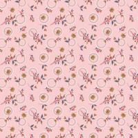 Beautiful watercolor flower patterns on white background. pattern design and print design vector