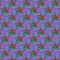 Beautiful watercolor flower patterns on white background. pattern design and print design vector