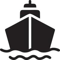 Boat icon symbol design vector image. Illustration of the ship boat transportation design image. EPS 10.