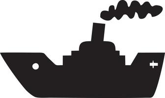 Boat icon symbol design vector image. Illustration of the ship boat transportation design image. EPS 10.