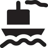 Boat icon symbol design vector image. Illustration of the ship boat transportation design image. EPS 10.