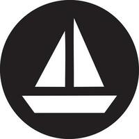 Boat icon symbol design vector image. Illustration of the ship boat transportation design image. EPS 10.