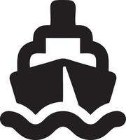 Boat icon symbol design vector image. Illustration of the ship boat transportation design image. EPS 10.