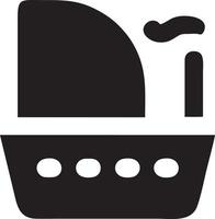 Boat icon symbol design vector image. Illustration of the ship boat transportation design image. EPS 10.