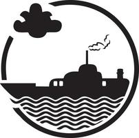 Boat icon symbol design vector image. Illustration of the ship boat transportation design image. EPS 10.