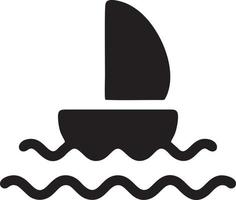 Boat icon symbol design vector image. Illustration of the ship boat transportation design image. EPS 10.