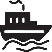 Boat icon symbol design vector image. Illustration of the ship boat transportation design image. EPS 10.