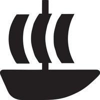 Boat icon symbol design vector image. Illustration of the ship boat transportation design image. EPS 10.