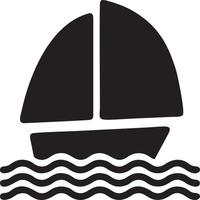 Boat icon symbol design vector image. Illustration of the ship boat transportation design image. EPS 10.