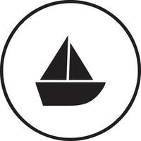 Boat icon symbol design vector image. Illustration of the ship boat transportation design image. EPS 10.