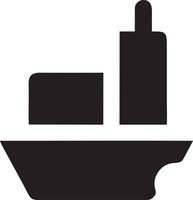 Boat icon symbol design vector image. Illustration of the ship boat transportation design image. EPS 10.