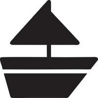 Boat icon symbol design vector image. Illustration of the ship boat transportation design image. EPS 10.