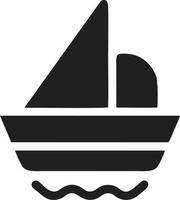 Boat icon symbol design vector image. Illustration of the ship boat transportation design image. EPS 10.