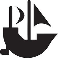 Boat icon symbol design vector image. Illustration of the ship boat transportation design image. EPS 10.