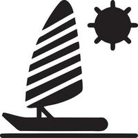 Boat icon symbol design vector image. Illustration of the ship boat transportation design image. EPS 10.