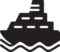 Boat icon symbol design vector image. Illustration of the ship boat transportation design image. EPS 10.