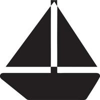 Boat icon symbol design vector image. Illustration of the ship boat transportation design image. EPS 10.