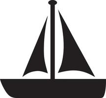 Boat icon symbol design vector image. Illustration of the ship boat transportation design image. EPS 10.