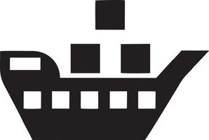 Boat icon symbol design vector image. Illustration of the ship boat transportation design image. EPS 10.