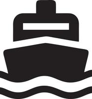 Boat icon symbol design vector image. Illustration of the ship boat transportation design image. EPS 10.