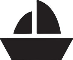 Boat icon symbol design vector image. Illustration of the ship boat transportation design image. EPS 10.