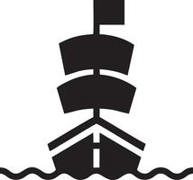 Boat icon symbol design vector image. Illustration of the ship boat transportation design image. EPS 10.