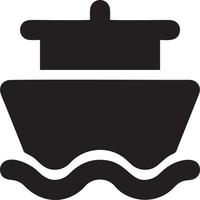 Boat icon symbol design vector image. Illustration of the ship boat transportation design image. EPS 10.