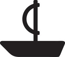 Boat icon symbol design vector image. Illustration of the ship boat transportation design image. EPS 10.