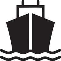 Boat icon symbol design vector image. Illustration of the ship boat transportation design image. EPS 10.