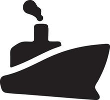 Boat icon symbol design vector image. Illustration of the ship boat transportation design image. EPS 10.