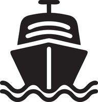 Boat icon symbol design vector image. Illustration of the ship boat transportation design image. EPS 10.