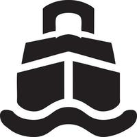 Boat icon symbol design vector image. Illustration of the ship boat transportation design image. EPS 10.