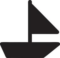 Boat icon symbol design vector image. Illustration of the ship boat transportation design image. EPS 10.