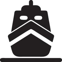 Boat icon symbol design vector image. Illustration of the ship boat transportation design image. EPS 10.