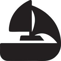 Boat icon symbol design vector image. Illustration of the ship boat transportation design image. EPS 10.