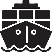 Boat icon symbol design vector image. Illustration of the ship boat transportation design image. EPS 10.