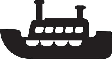 Boat icon symbol design vector image. Illustration of the ship boat transportation design image. EPS 10.