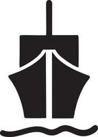 Boat icon symbol design vector image. Illustration of the ship boat transportation design image. EPS 10.