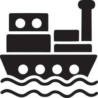 Boat icon symbol design vector image. Illustration of the ship boat transportation design image. EPS 10.