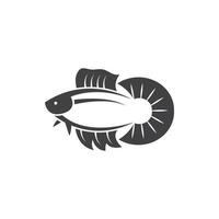 betta fish icon vector illustration design