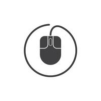 computer mouse icon vector illustration design