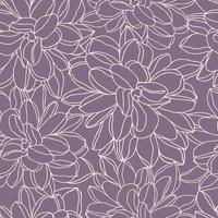 Japanes style seamless pattern with dahlia flower for textile vector