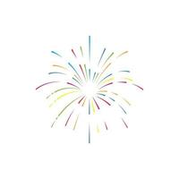 firework vector illustration icon design