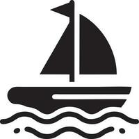 Boat icon symbol design vector image. Illustration of the ship boat transportation design image. EPS 10.